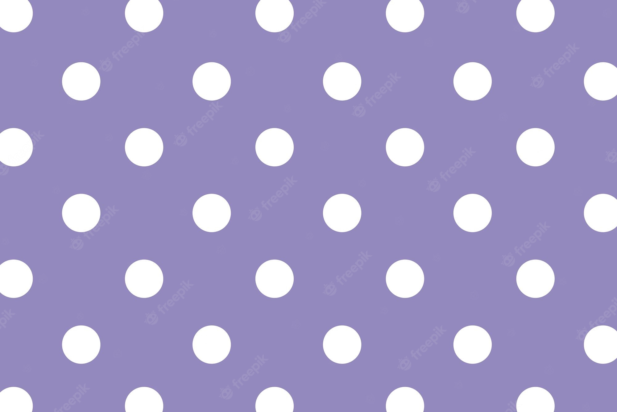 Blue Polka Dot Background