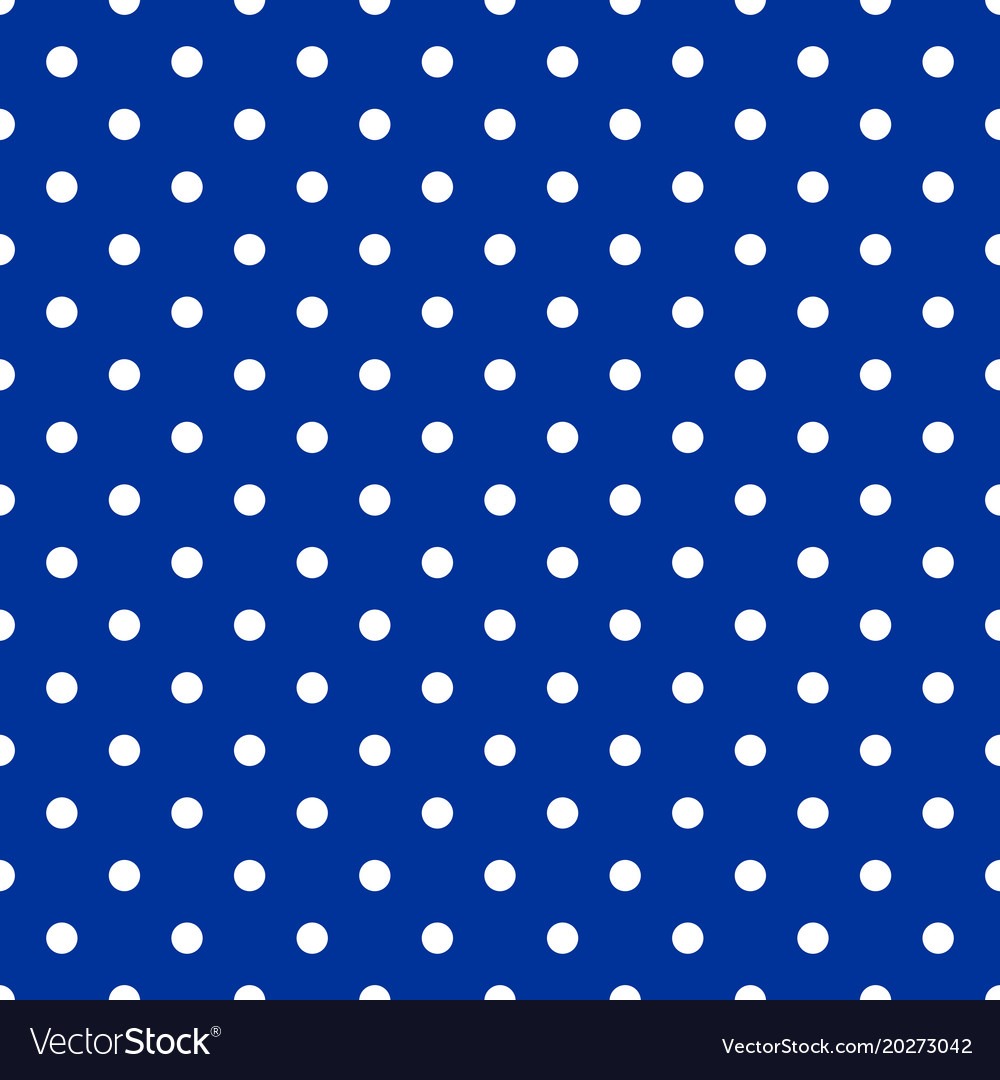 Blue Polka Dot Background