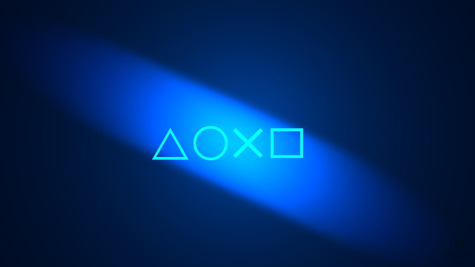 Blue Ps4 Background