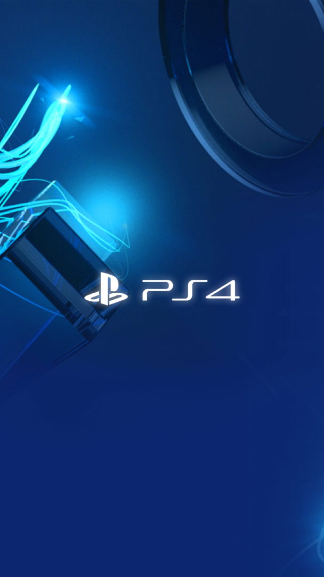 Blue Ps4 Background