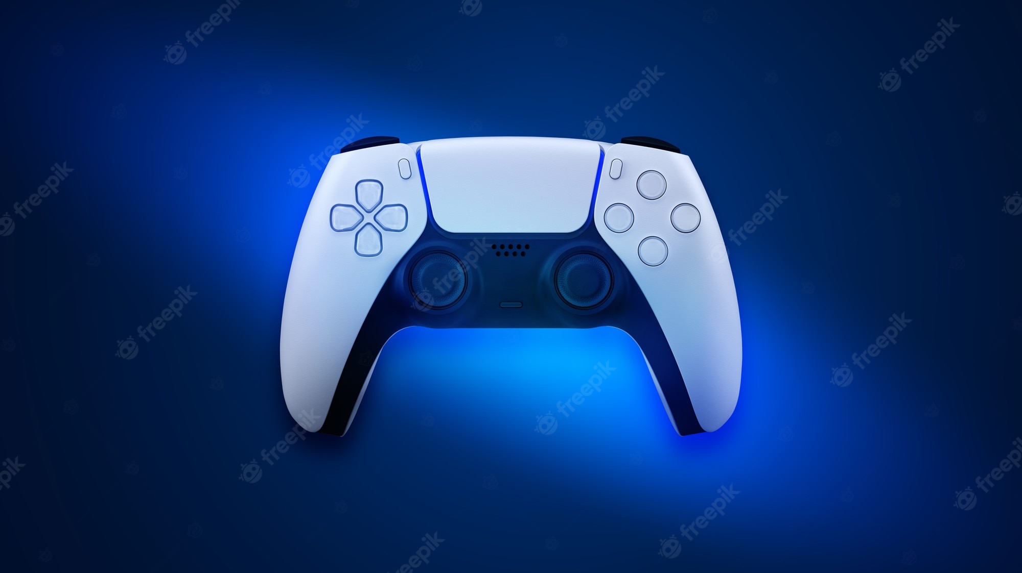 Blue Ps4 Background