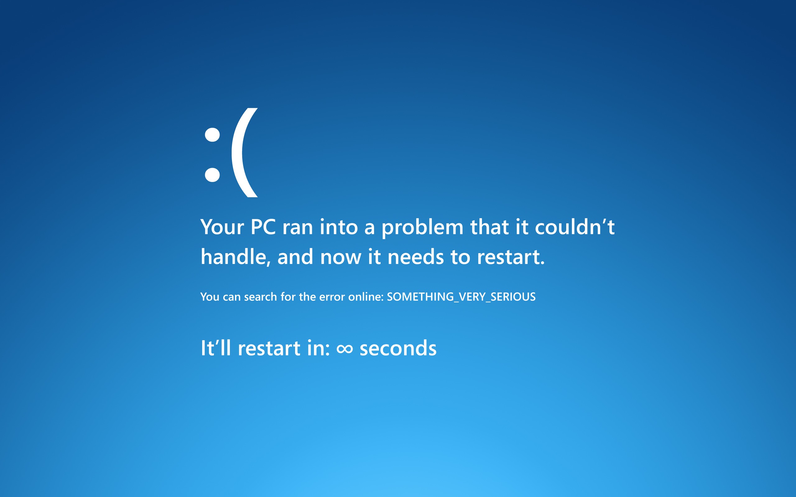 Blue Screen Background