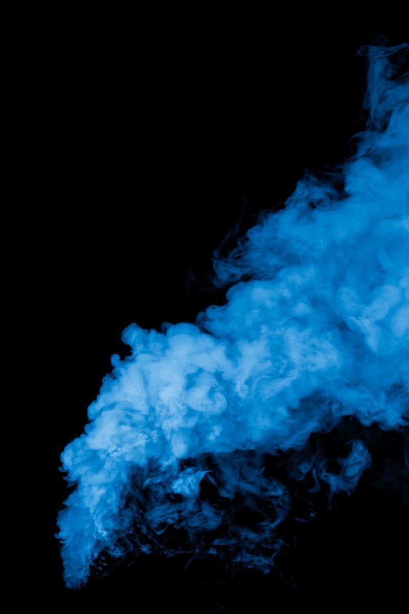 Blue Smoke Background