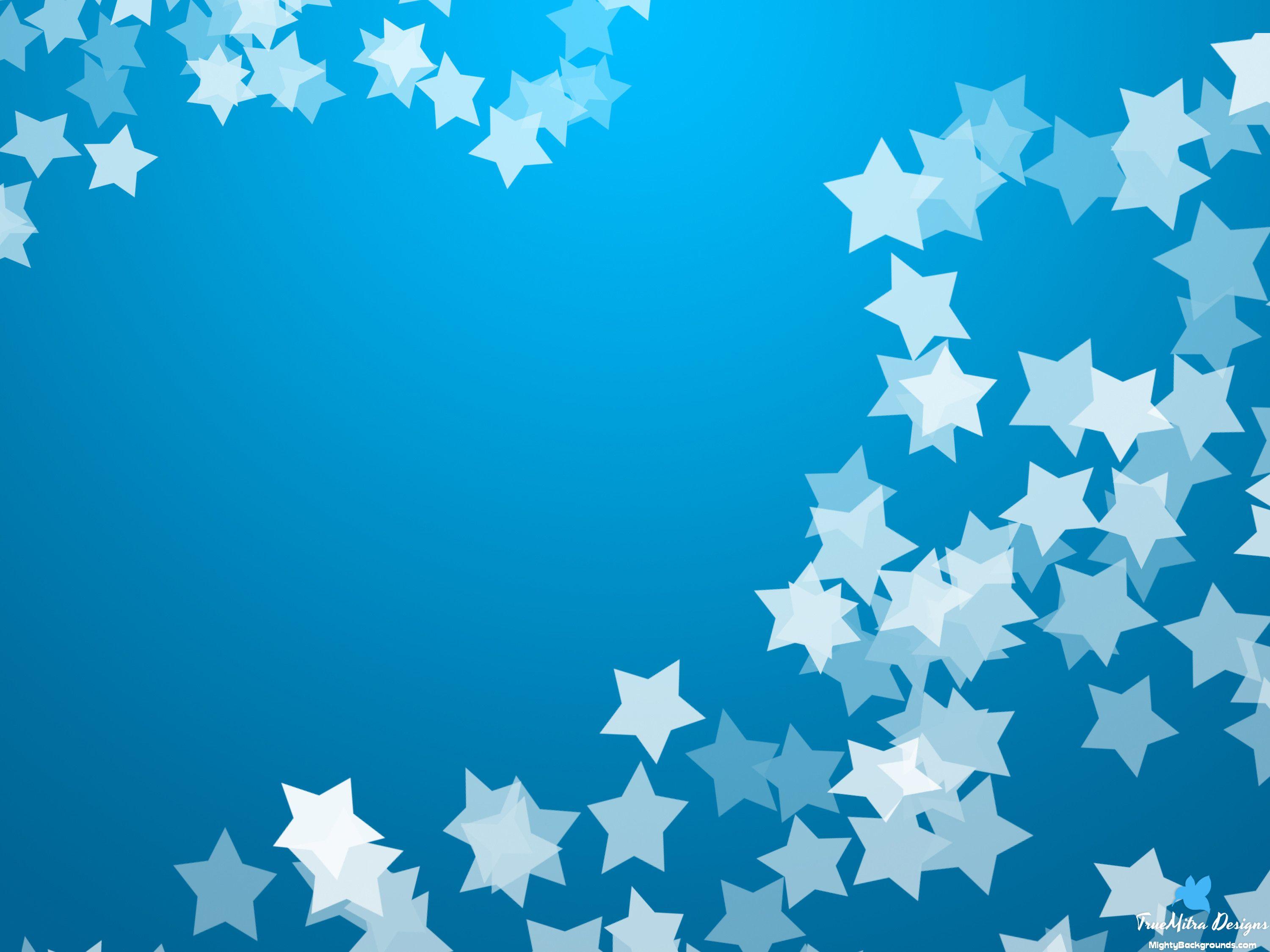 Blue Stars Backgrounds