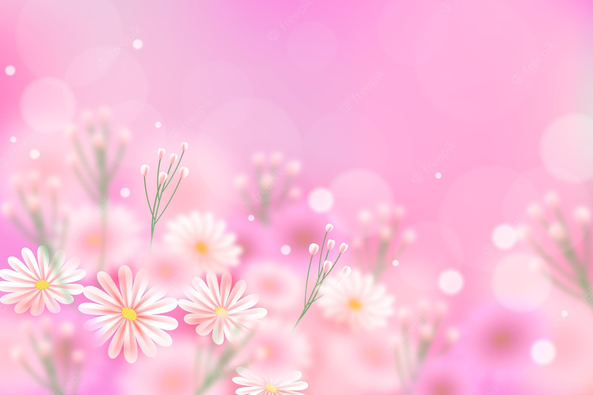 Blurred Flower Background