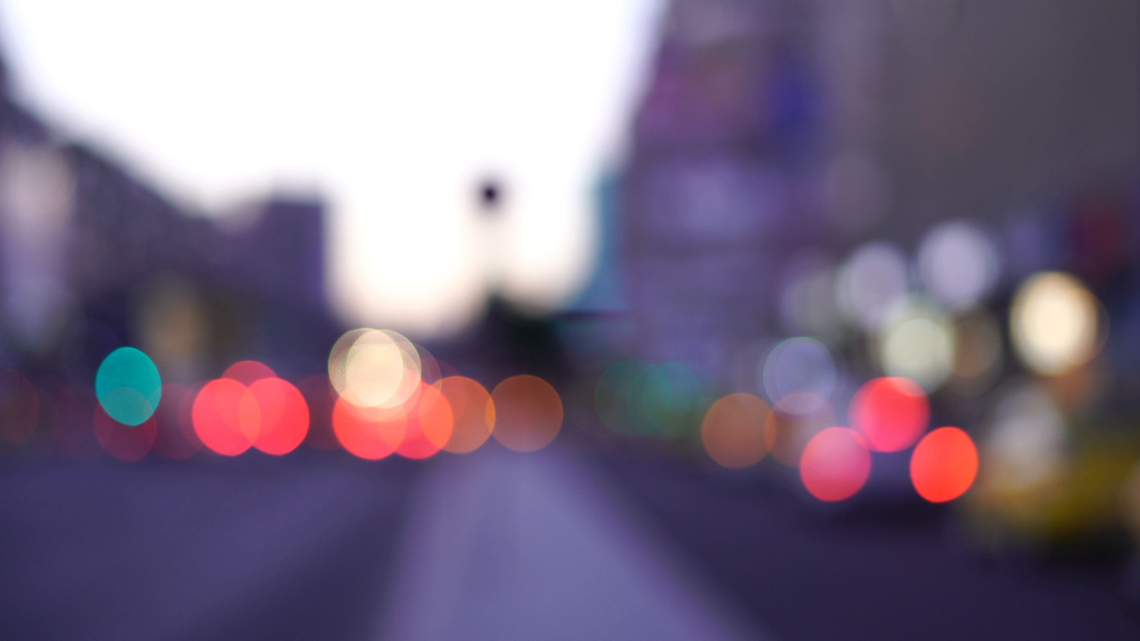 Bokeh City Background