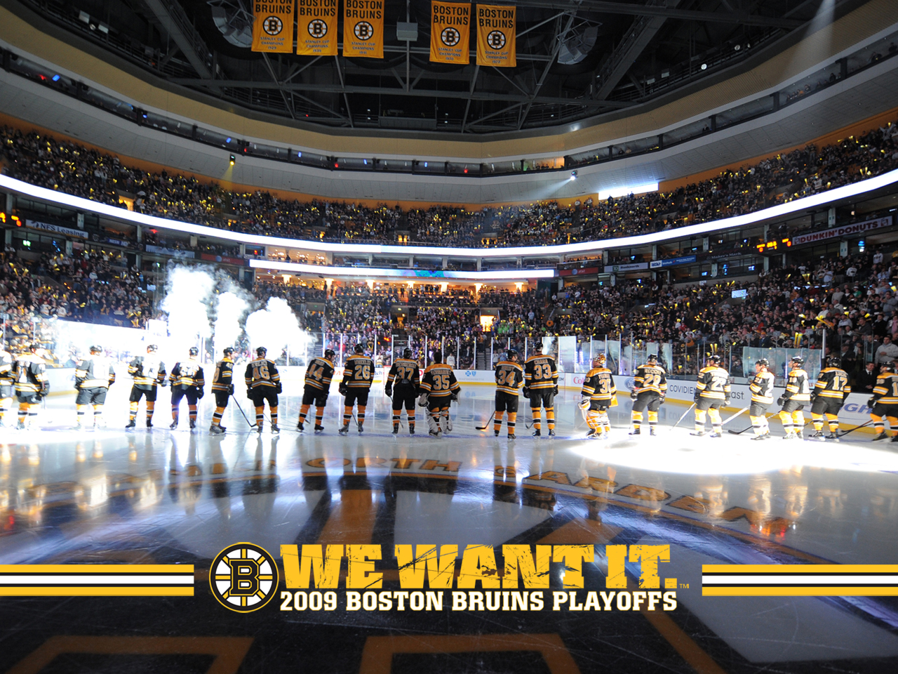 Boston Bruins Zoom Background