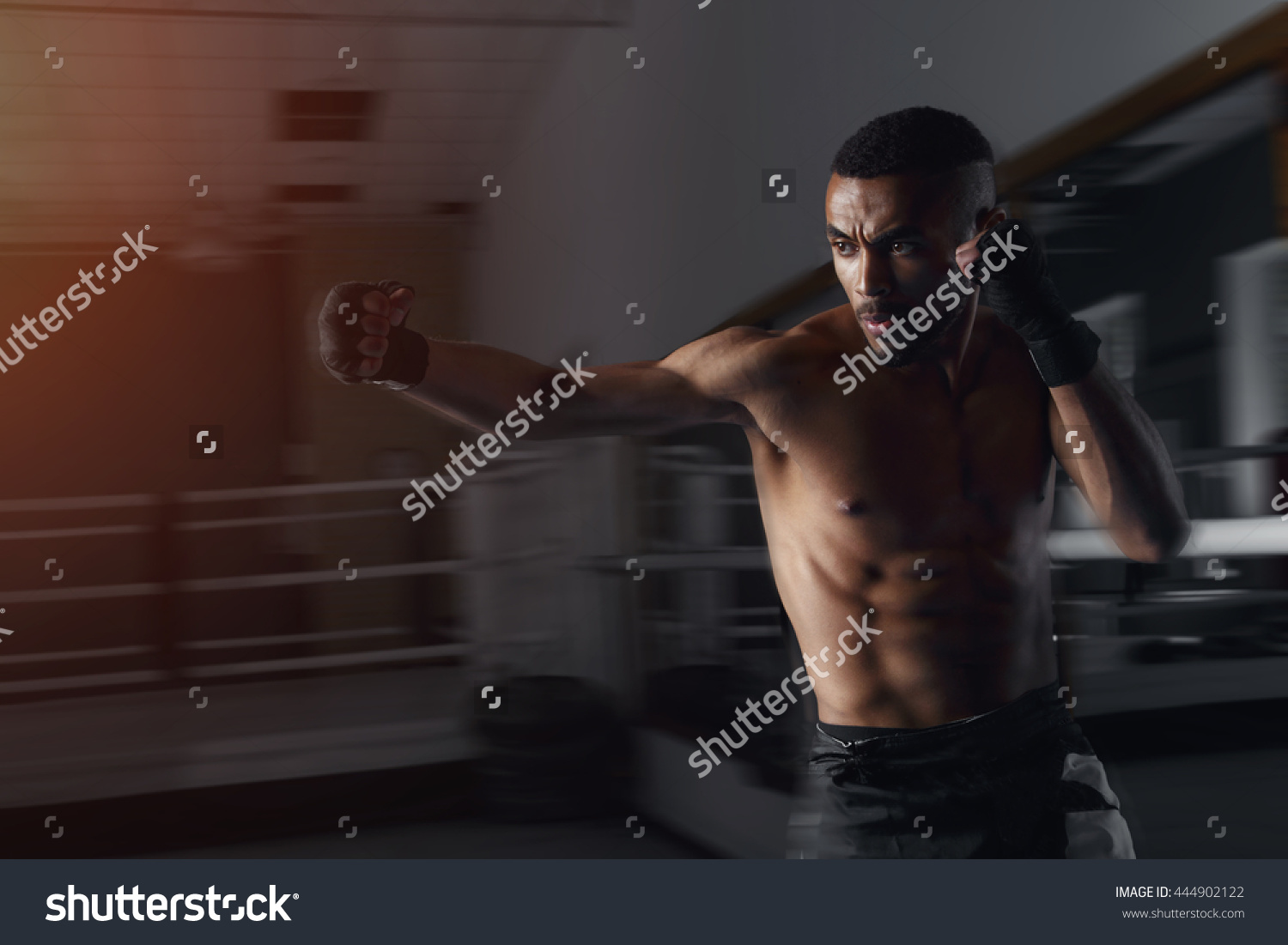 Boxing Gym Background