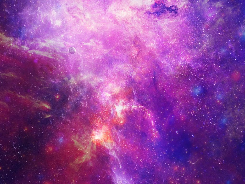 Bright Galaxy Background