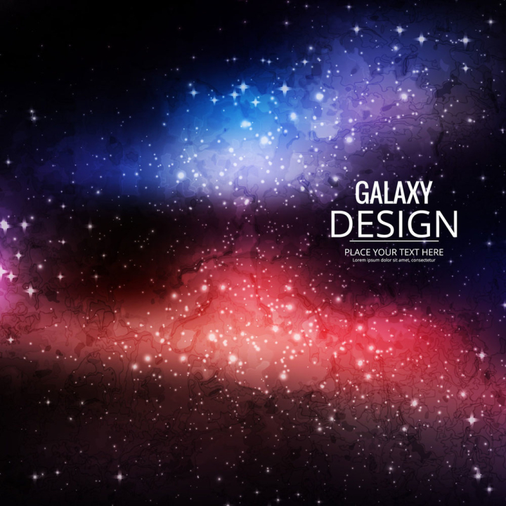 Bright Galaxy Background