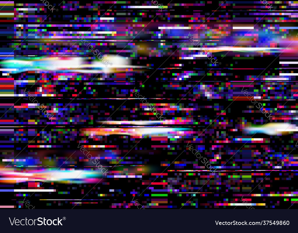 Broken Computer Screen Background