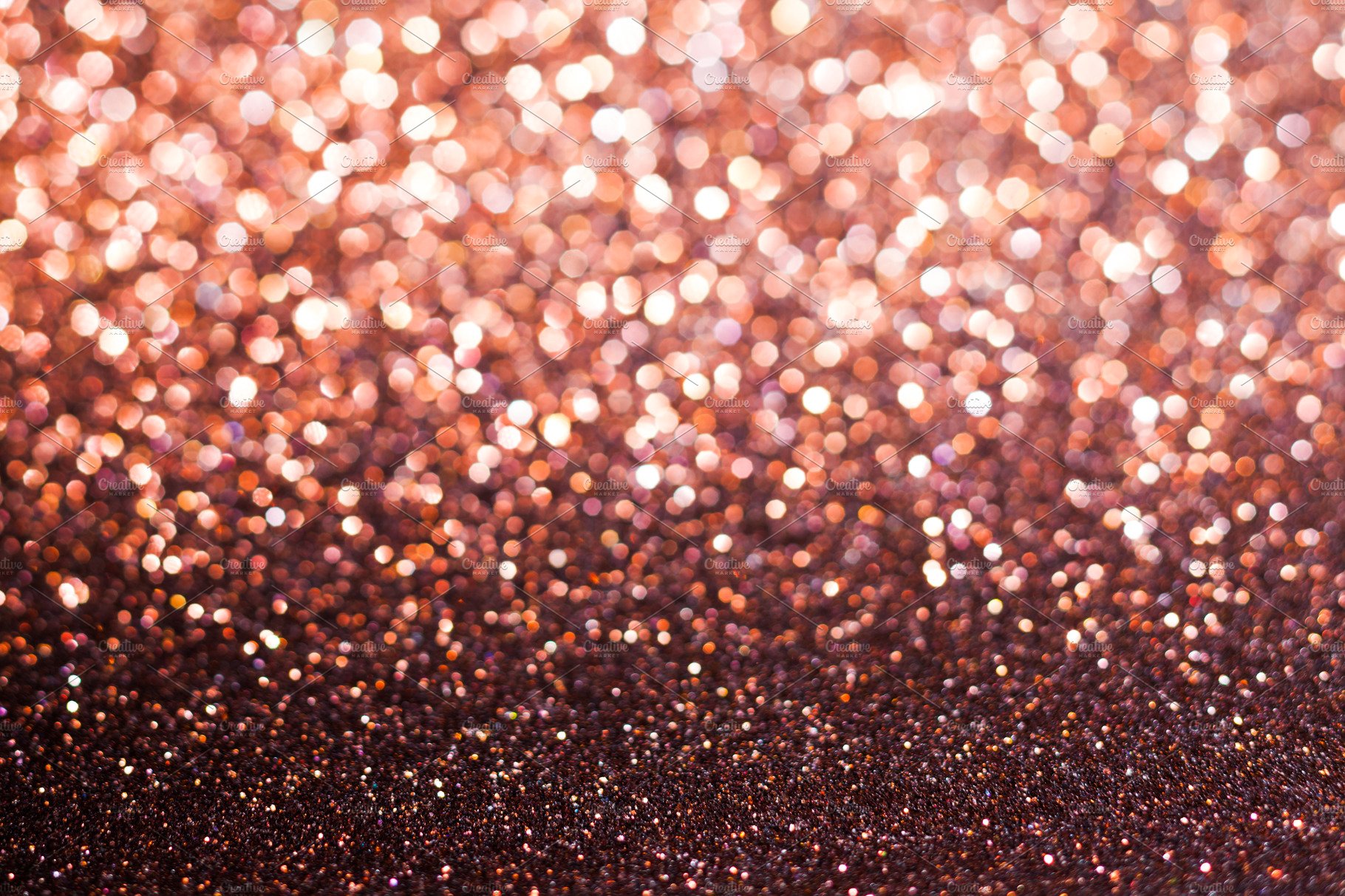 Brown Glitter Background