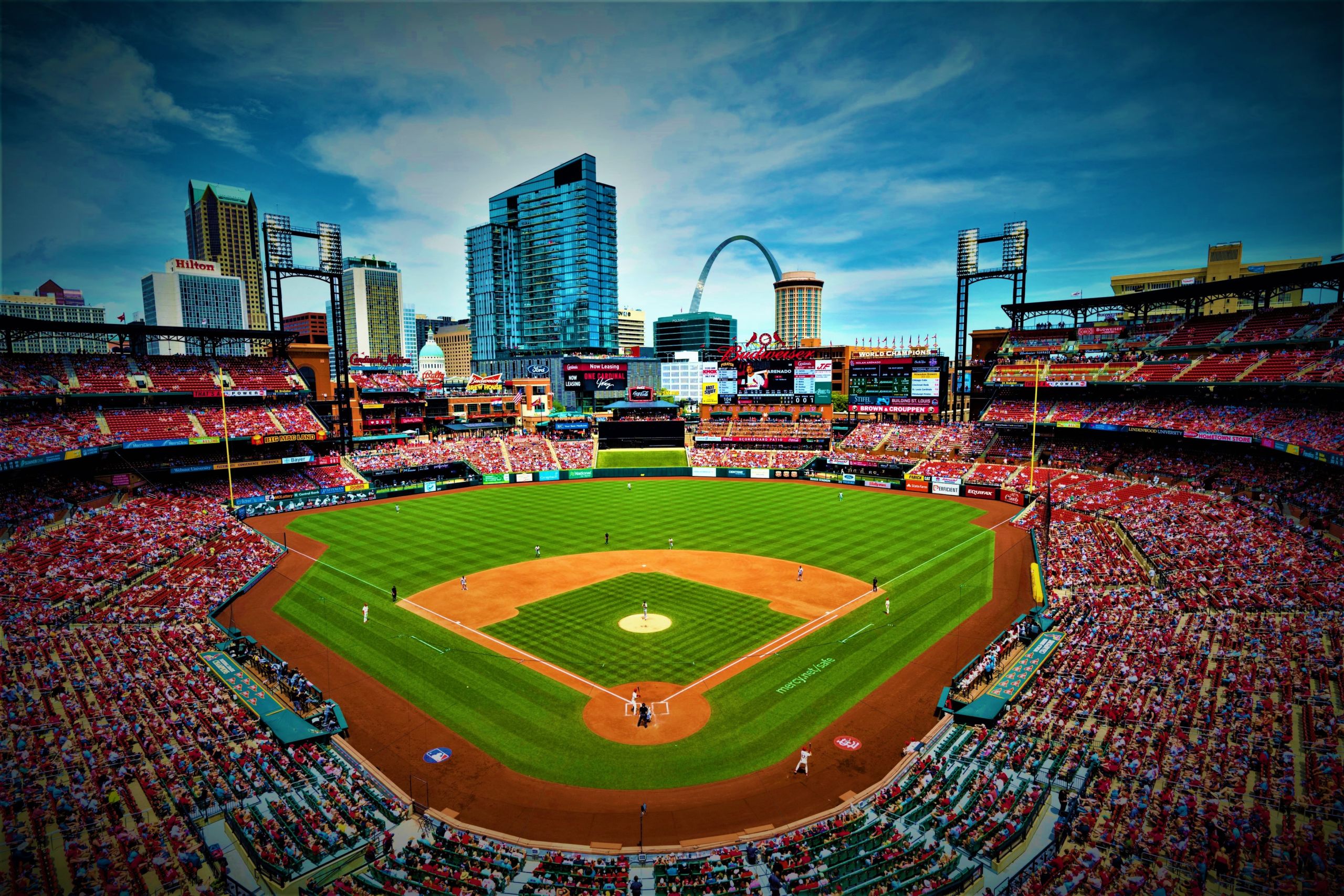 Busch Stadium Background