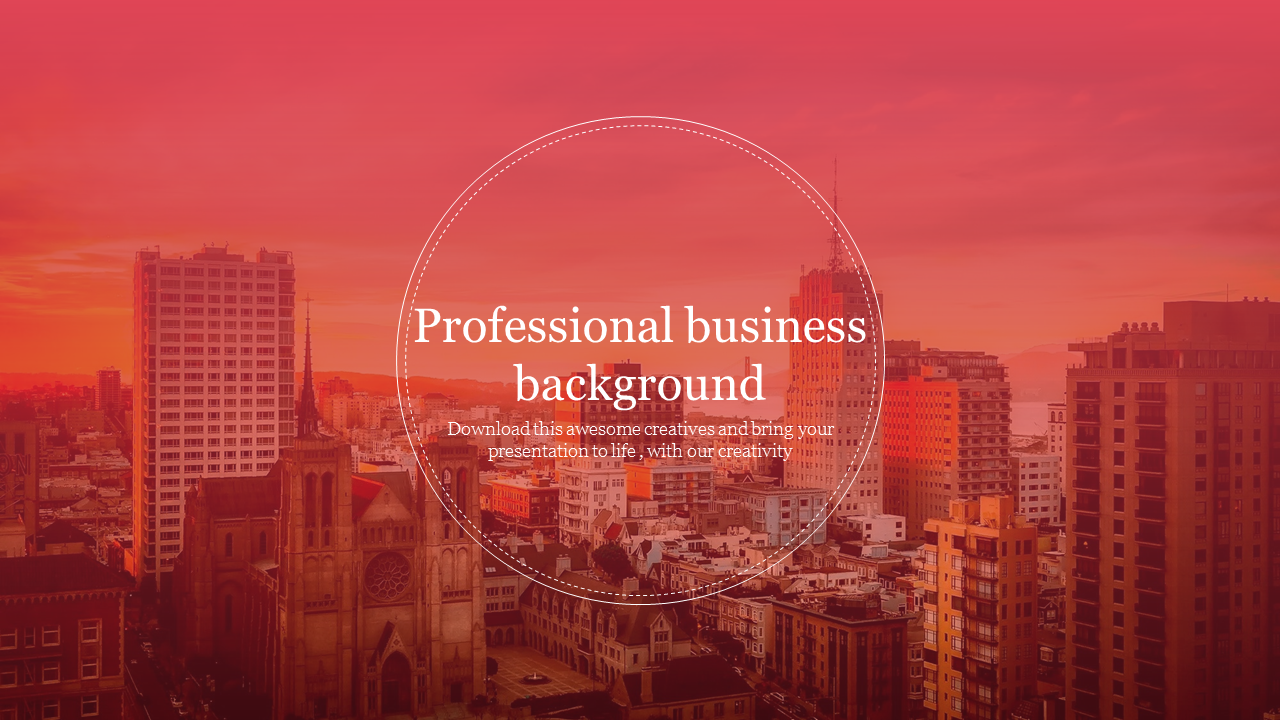 Business Professional Background