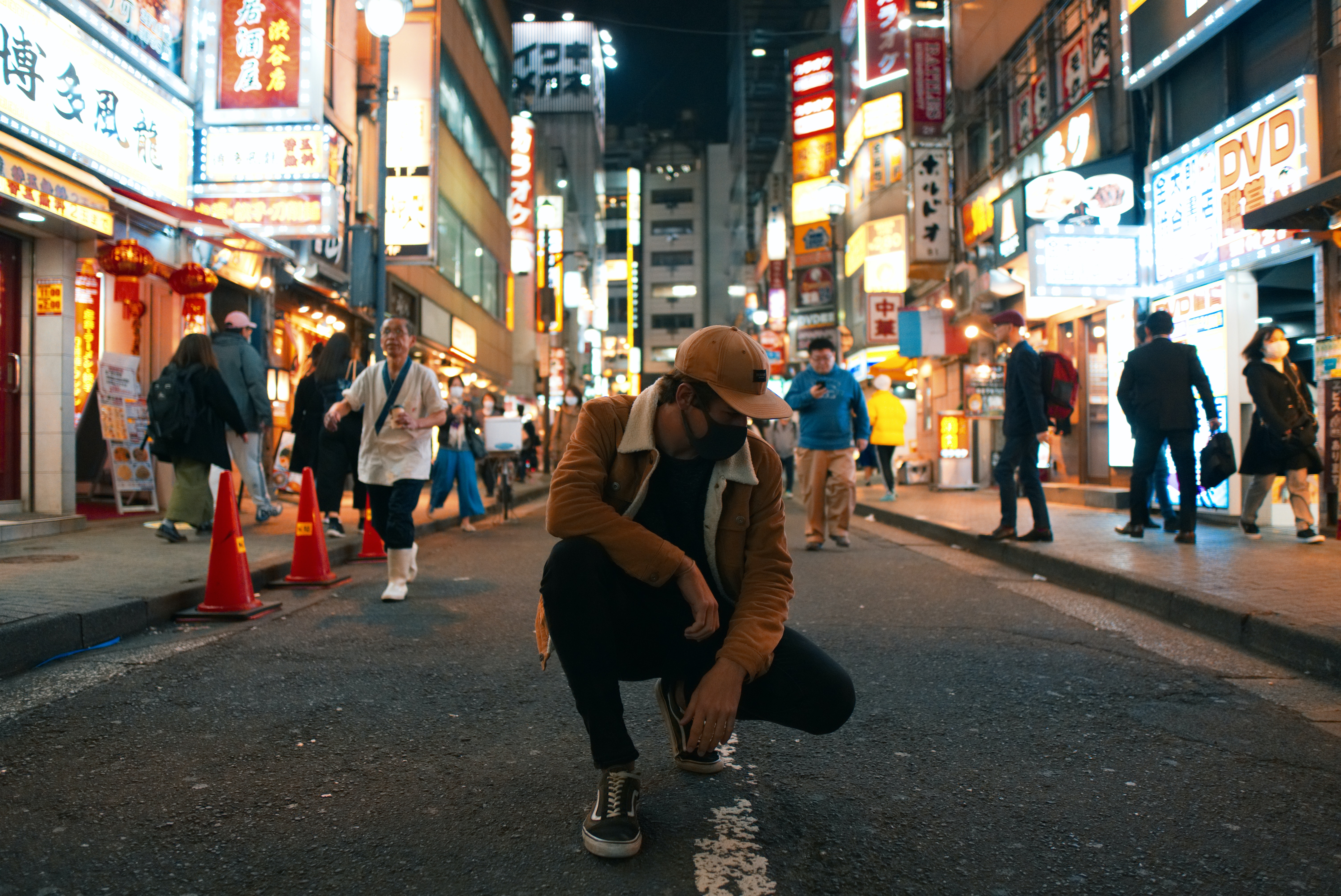 Busy Street Background