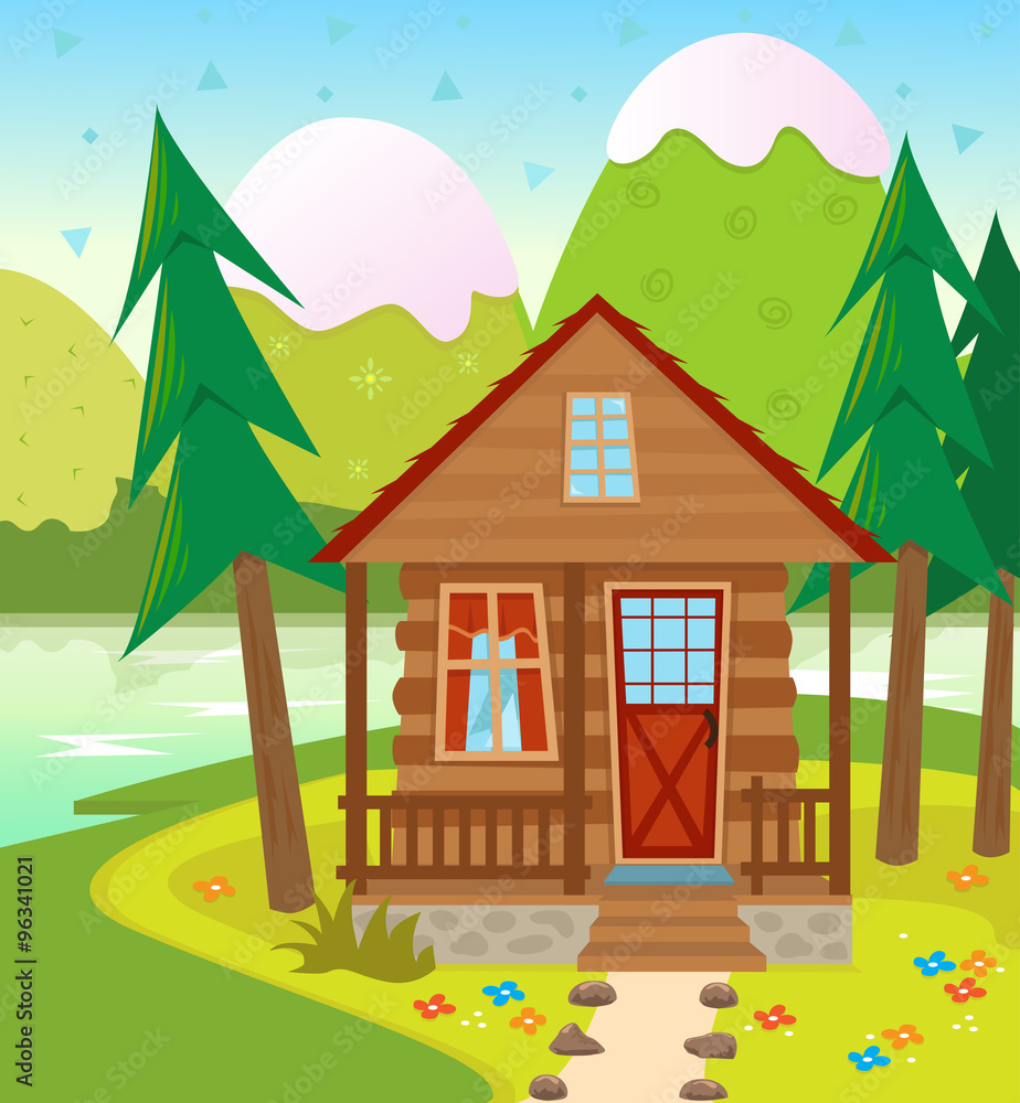 Cabin In The Woods Background
