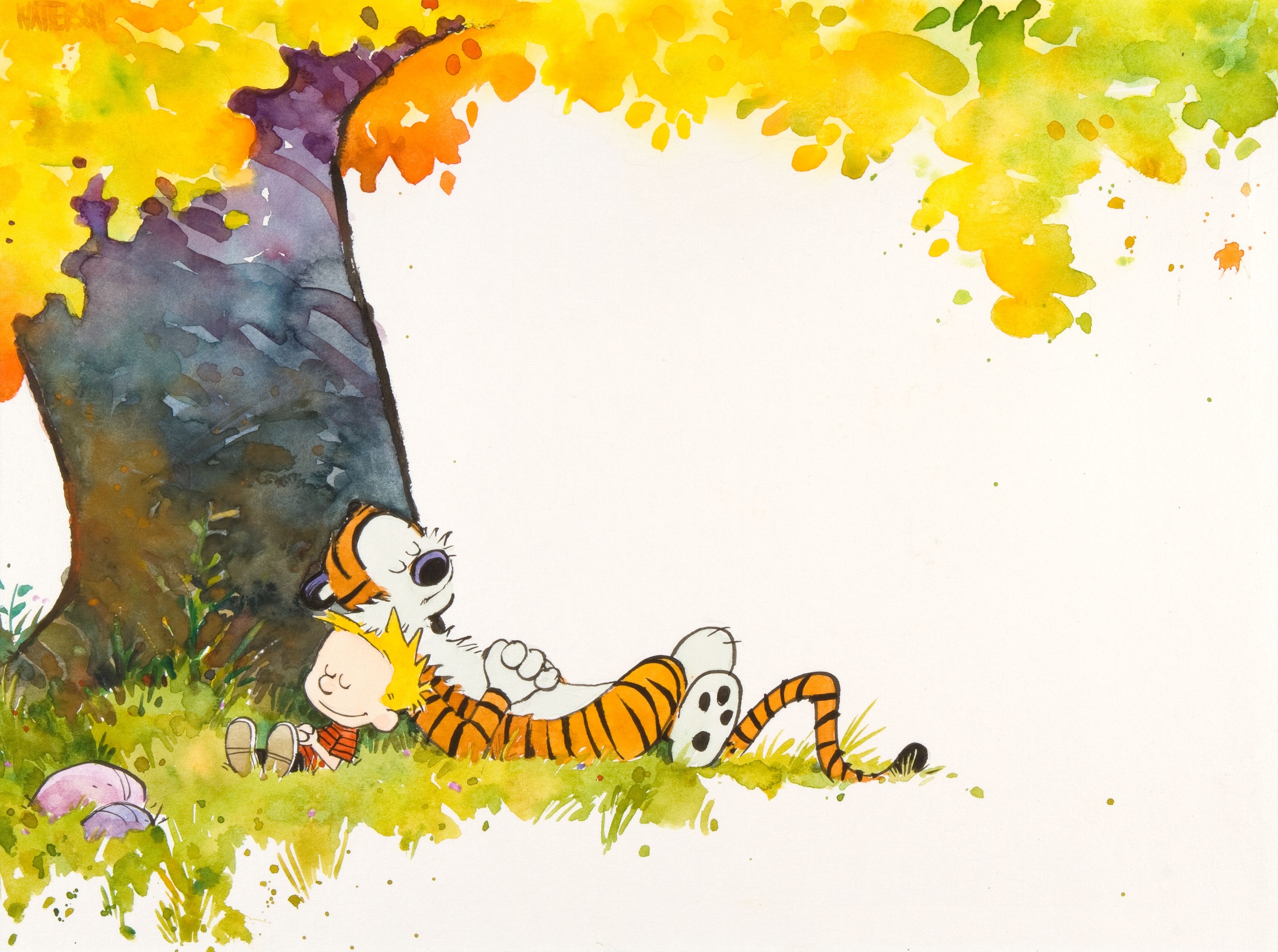 Calvin And Hobbes Desktop Background