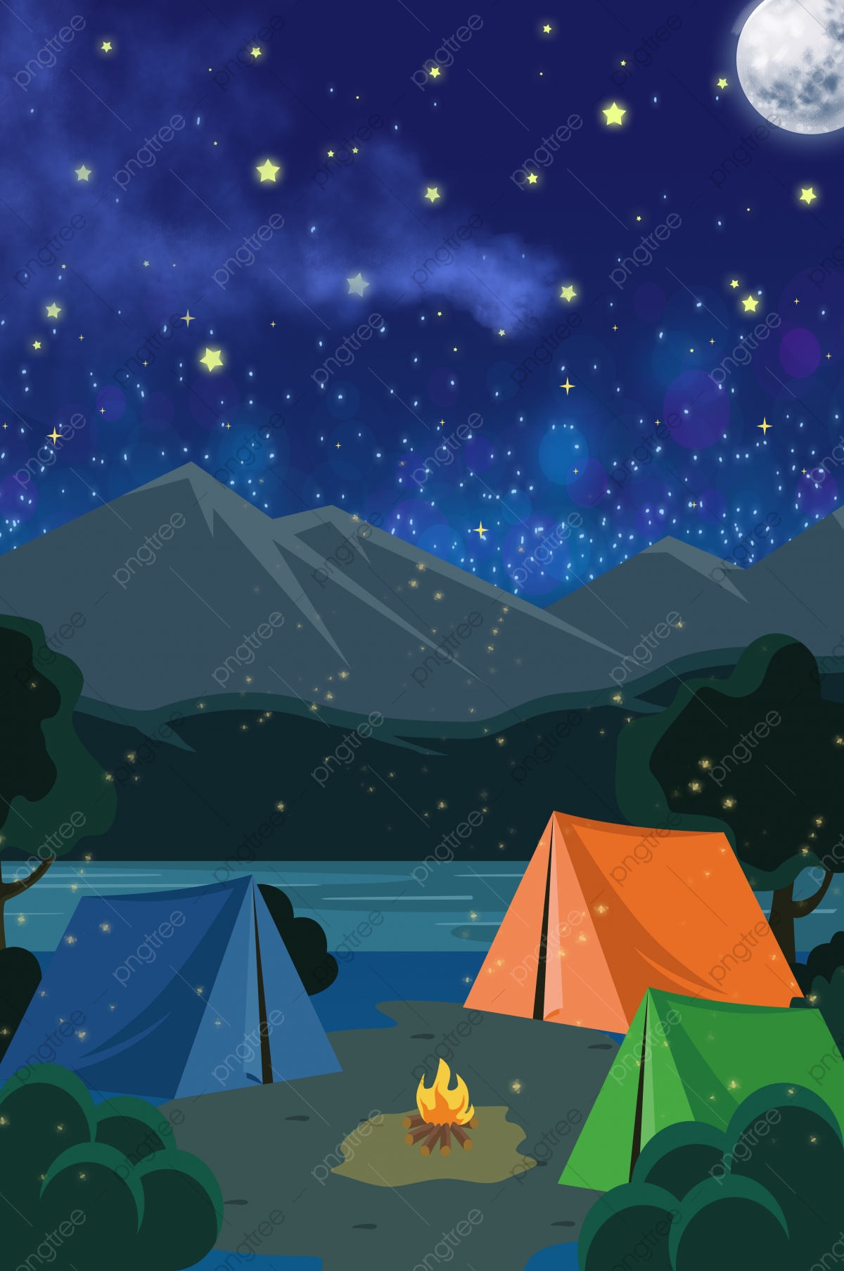 Camping Background