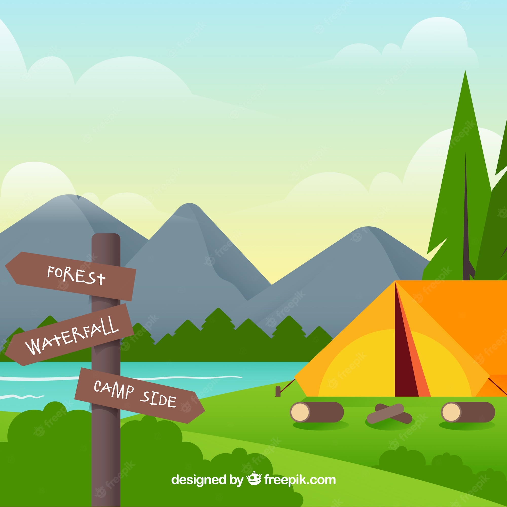 Camping Background