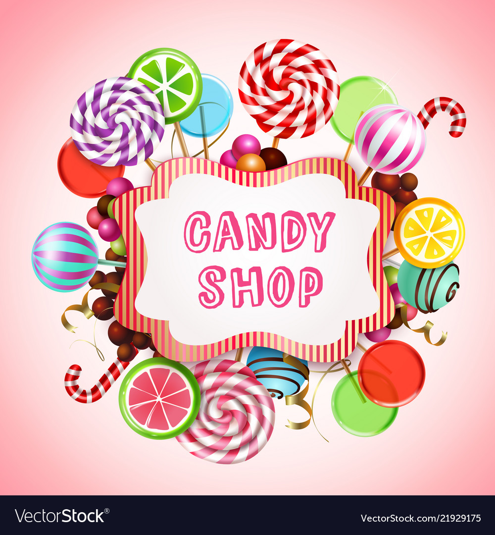 Candy Store Background