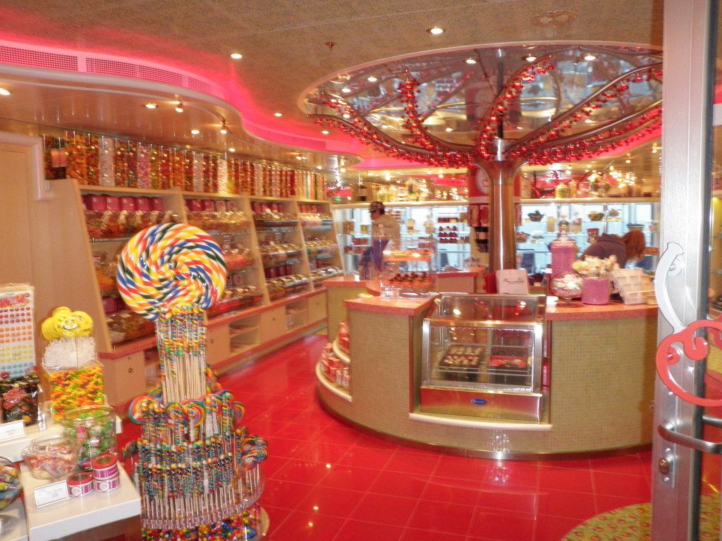 Candy Store Background