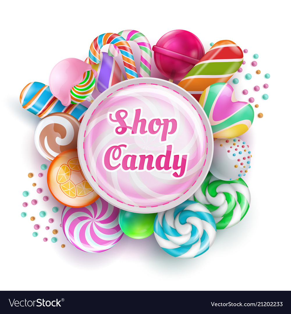 Candy Store Background