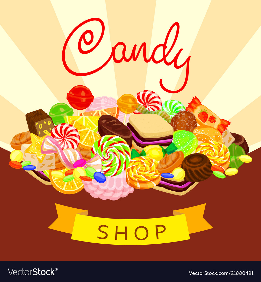 Candy Store Background