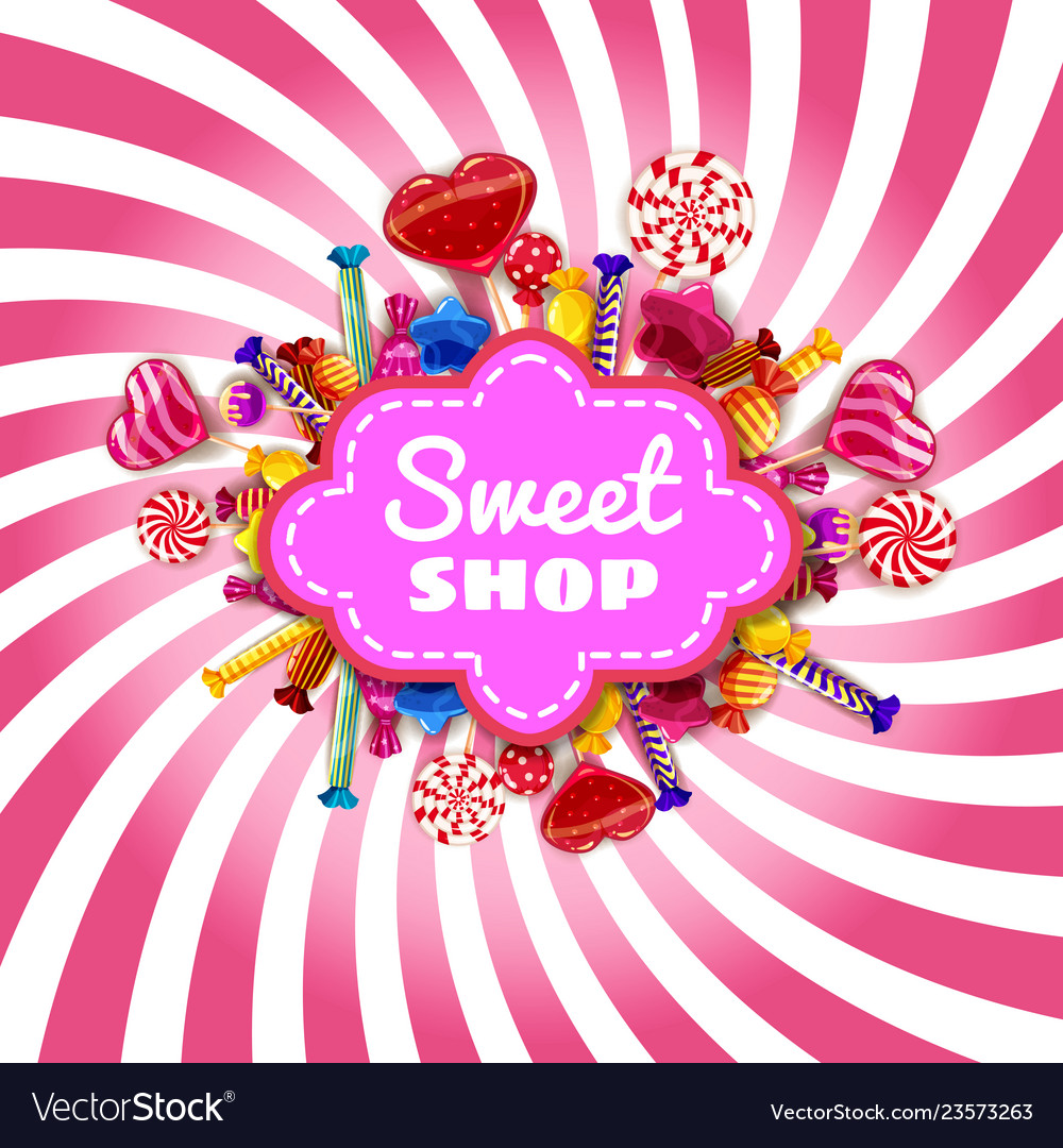 Candy Store Background