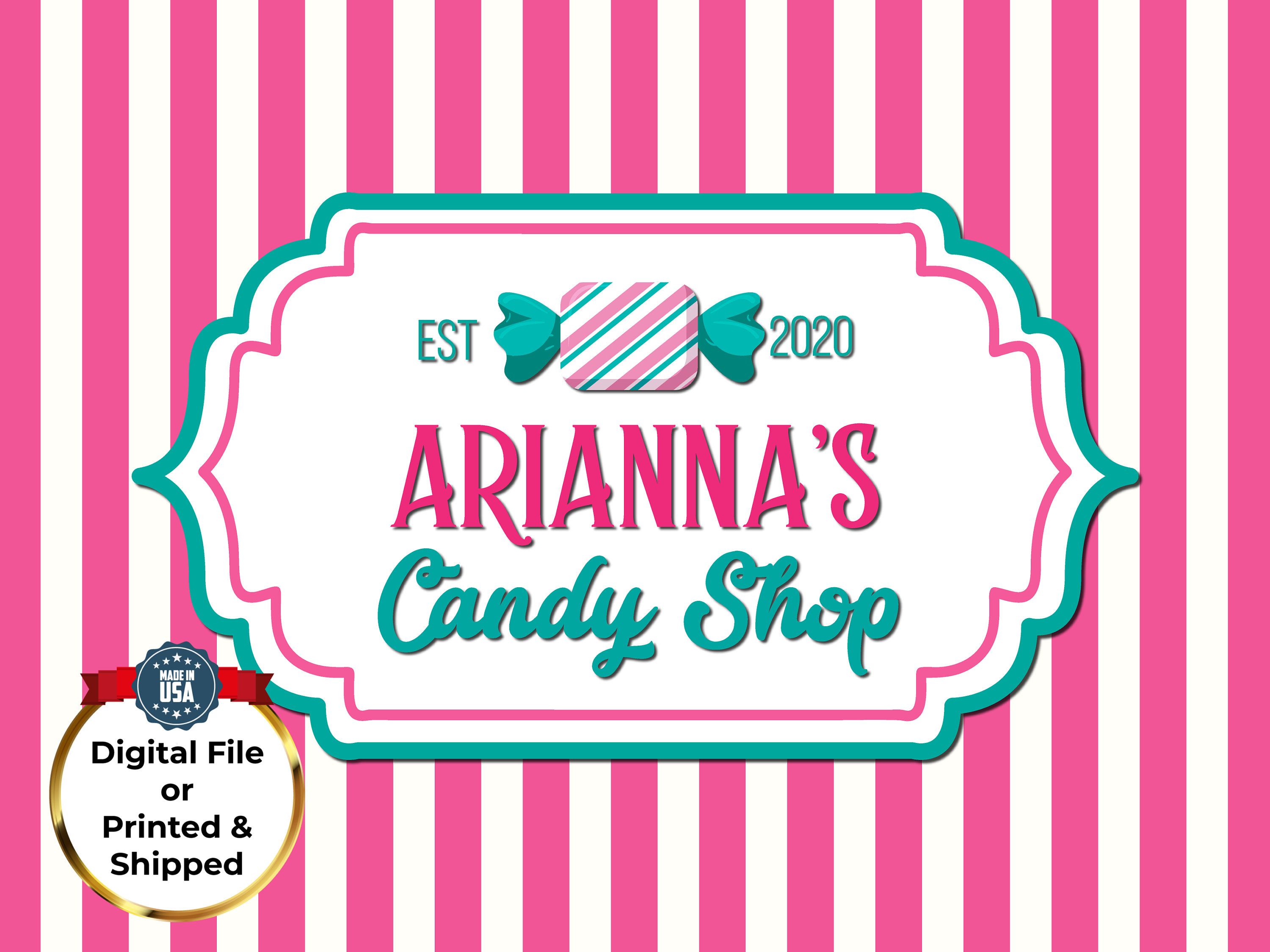 Candy Store Background
