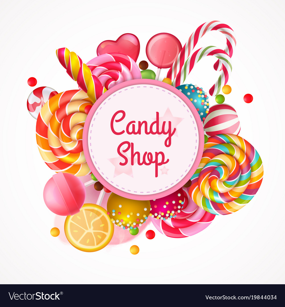 Candy Store Background