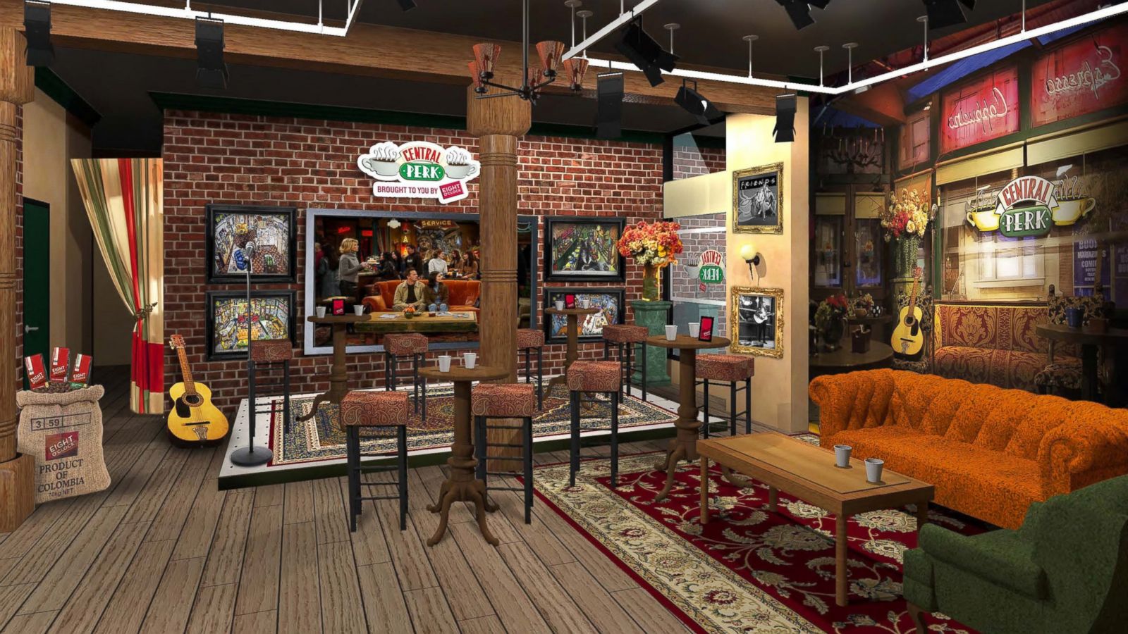 Central Perk Background