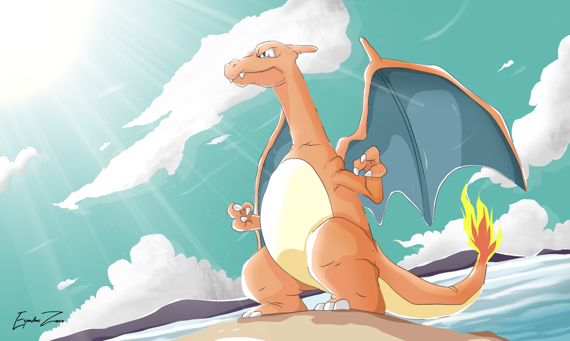 Charizard Background