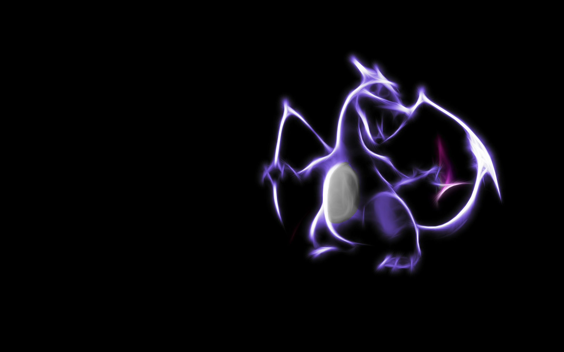 Charizard Black Background