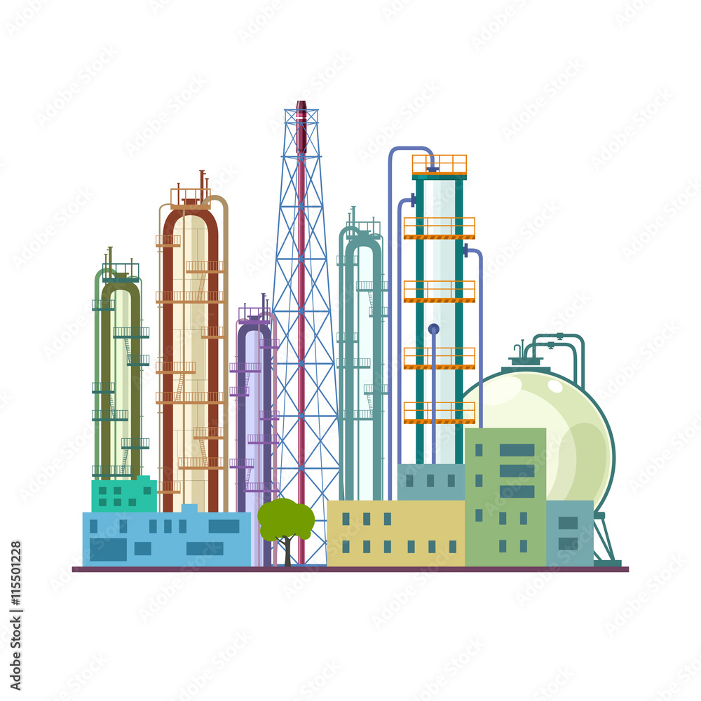 Chemical Plant Background