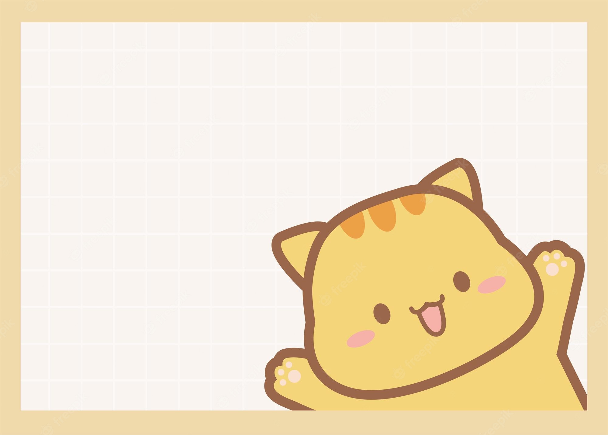 Chibi Cat Background