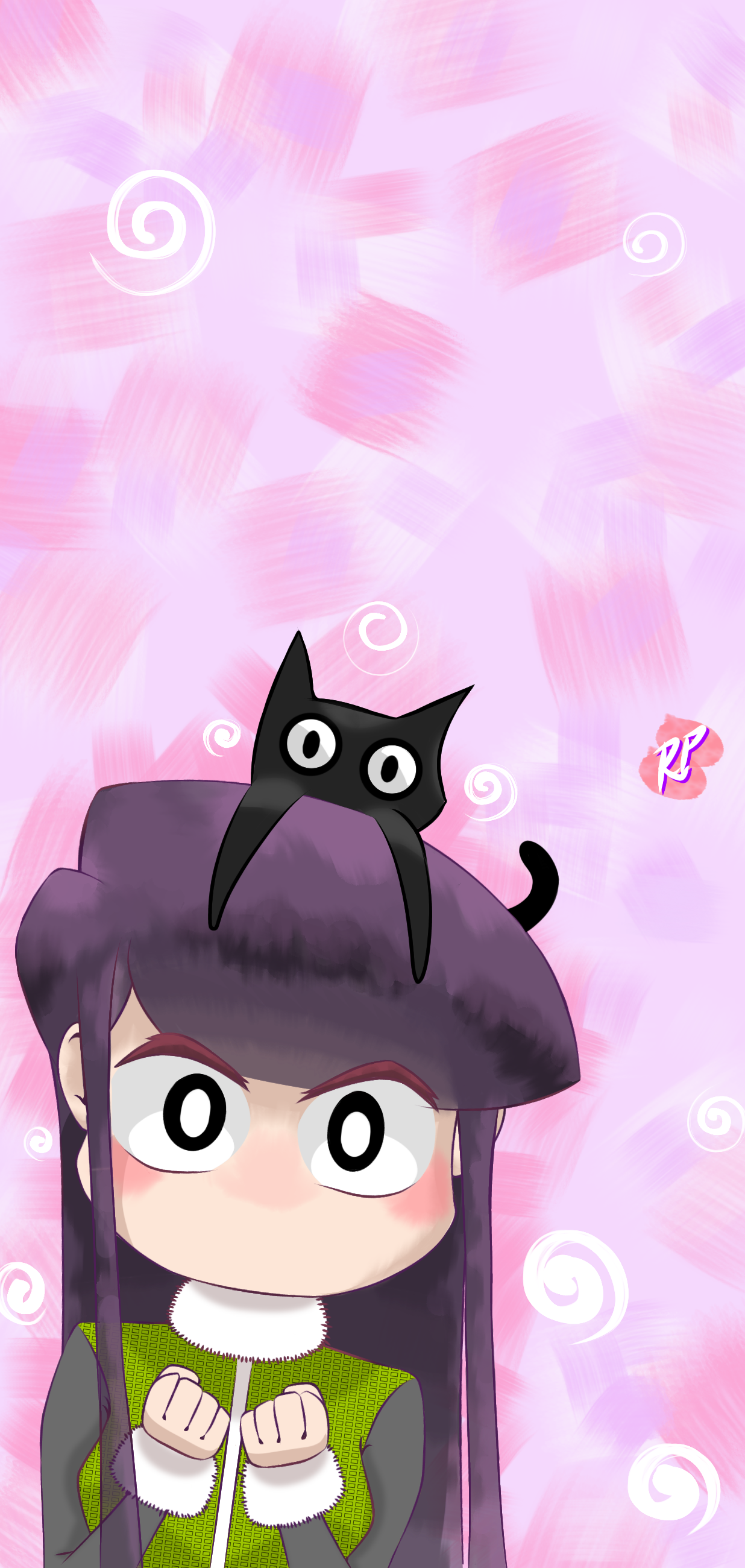 Chibi Cat Background