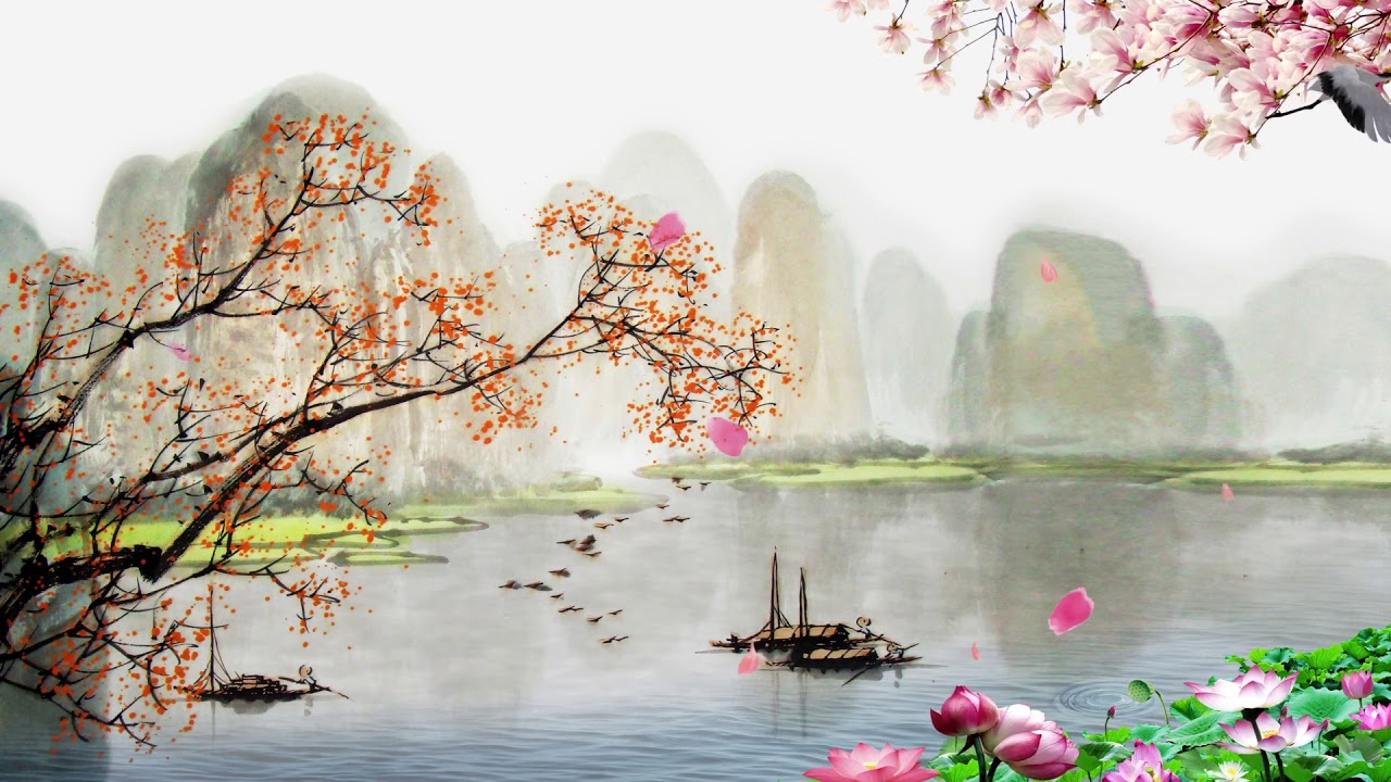 Chinese Landscape Background