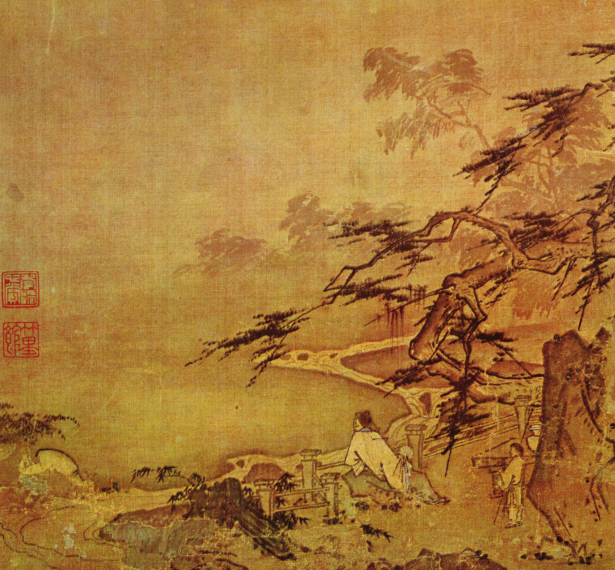 Chinese Landscape Background