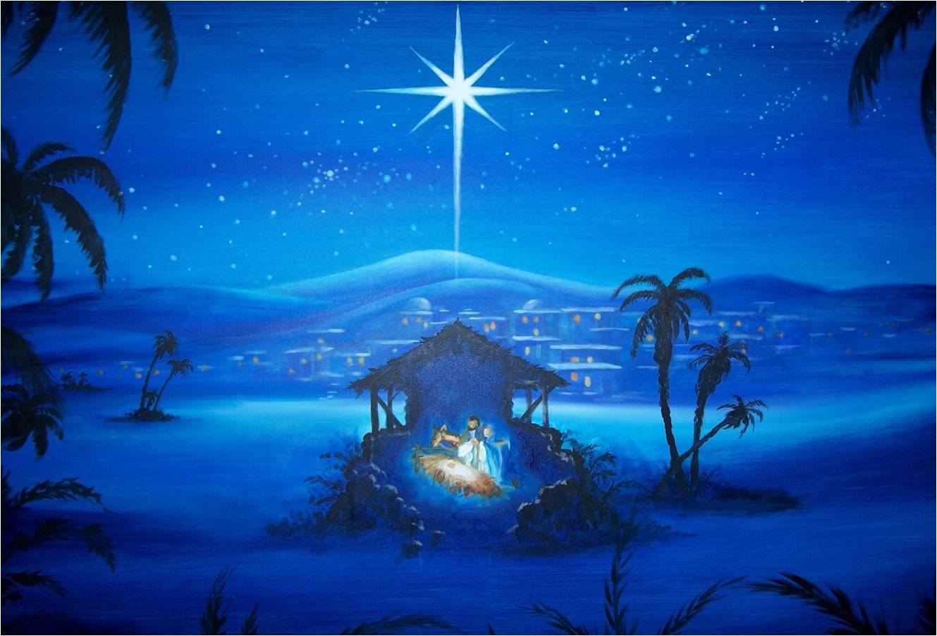 Christian Nativity Christmas Background