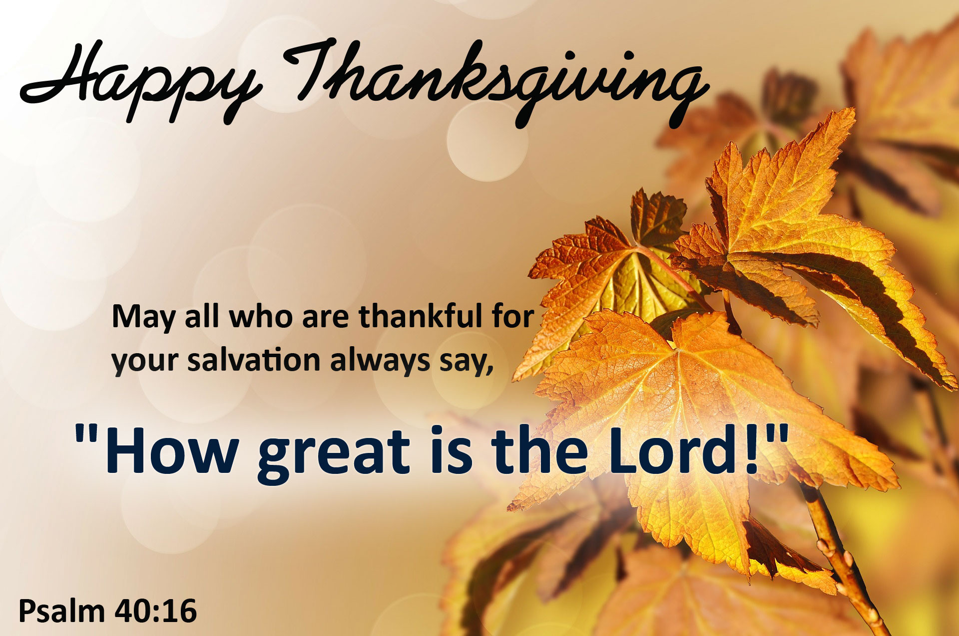 Christian Thanksgiving Background Images