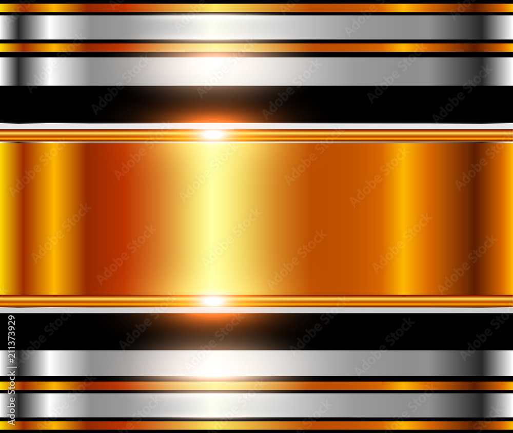 Chrome Metal Background