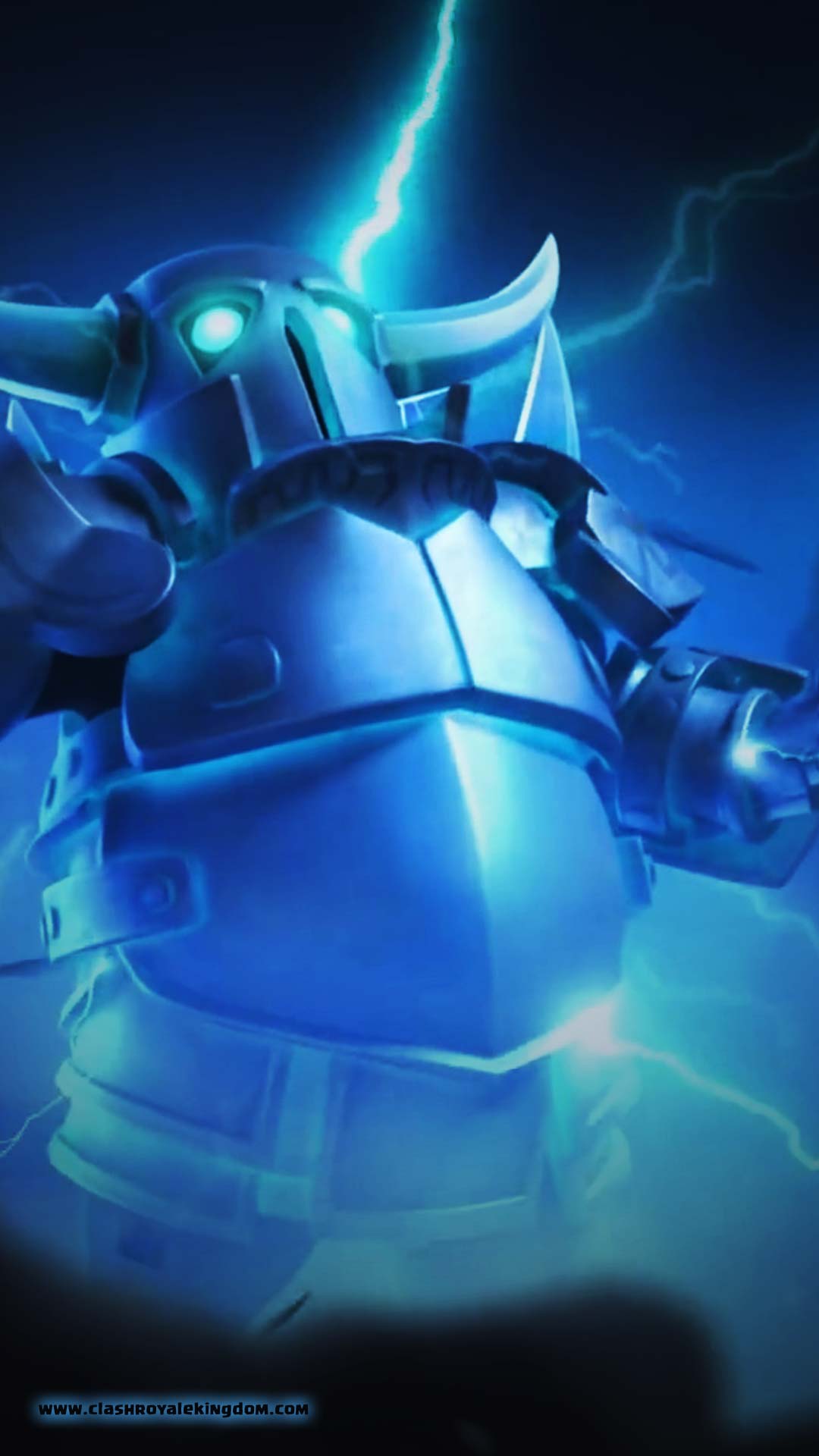 Clash Royale Blue Background