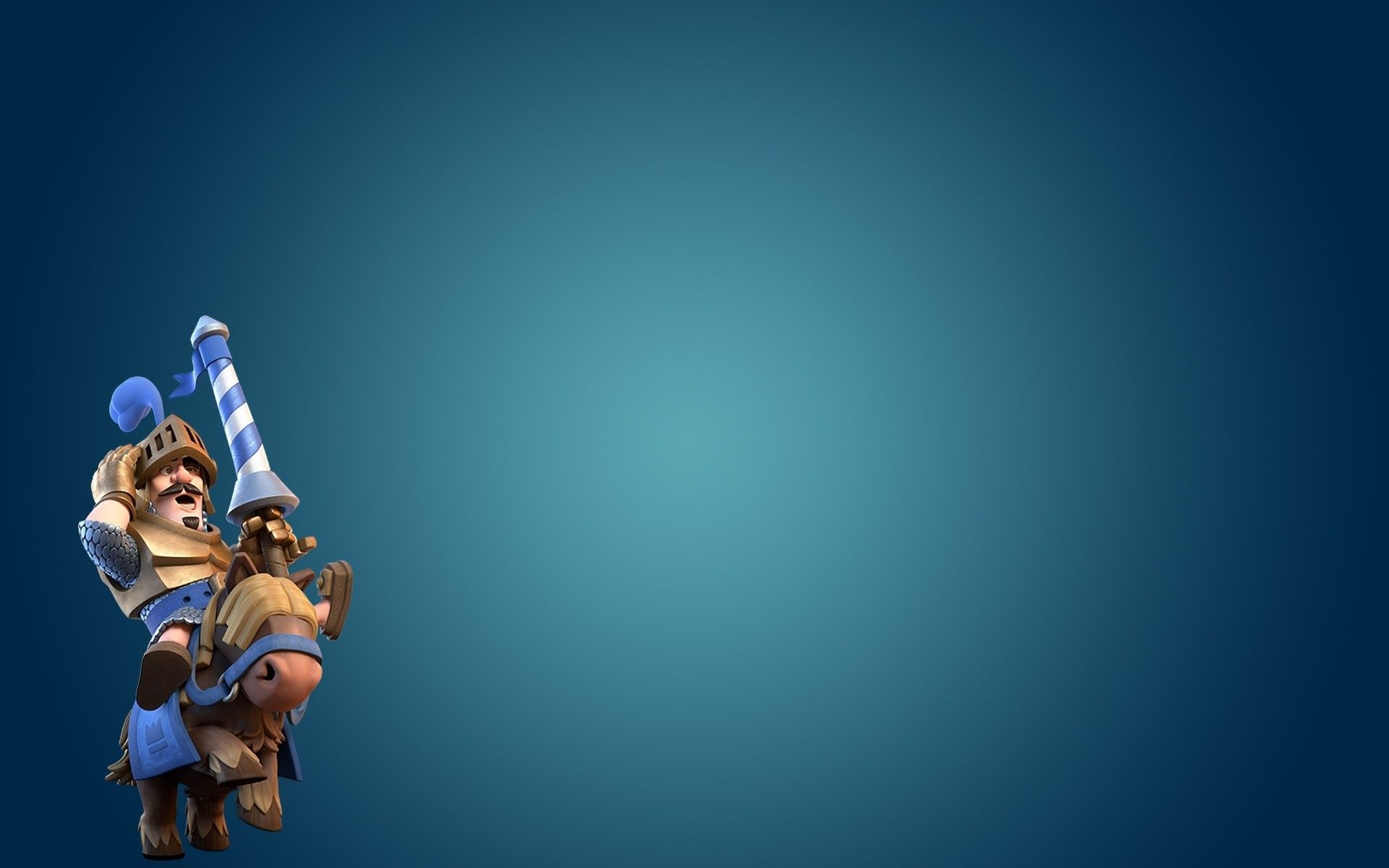 Clash Royale Blue Background