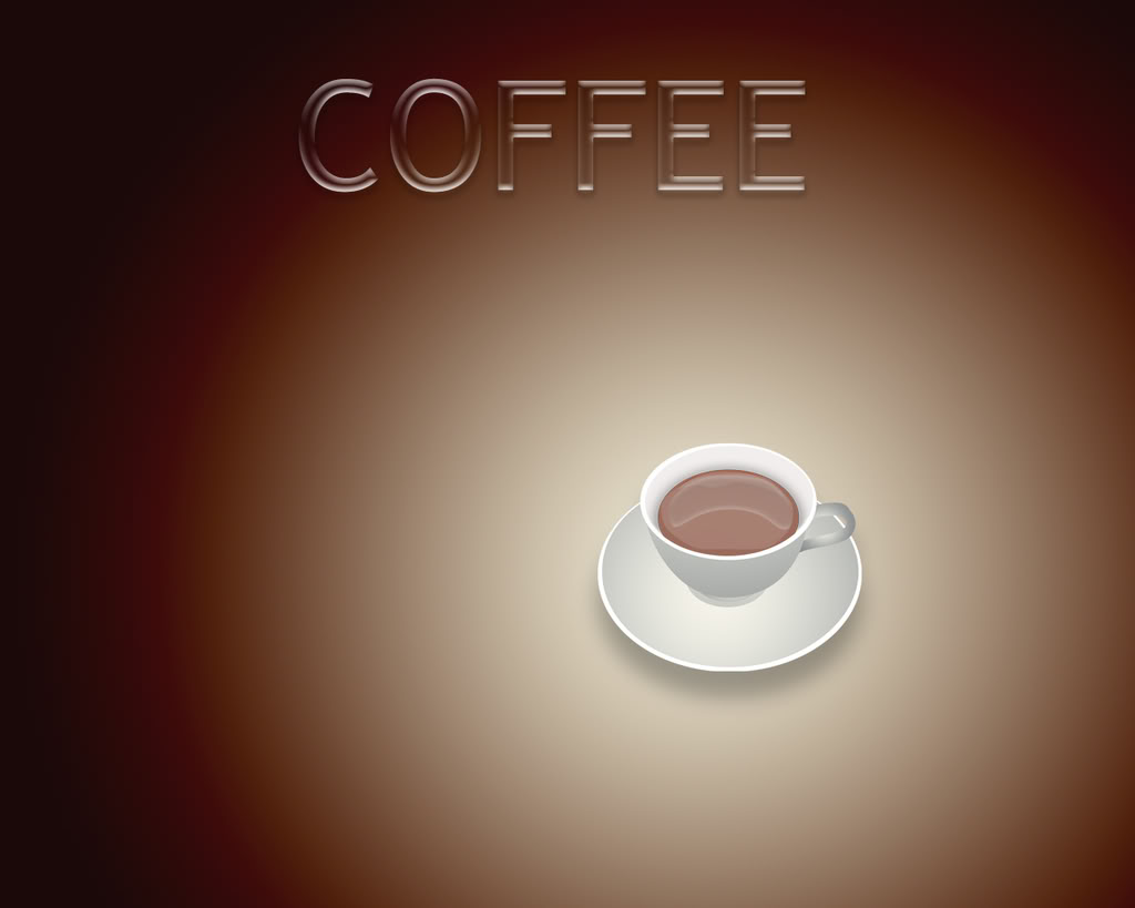 Coffee Computer Background