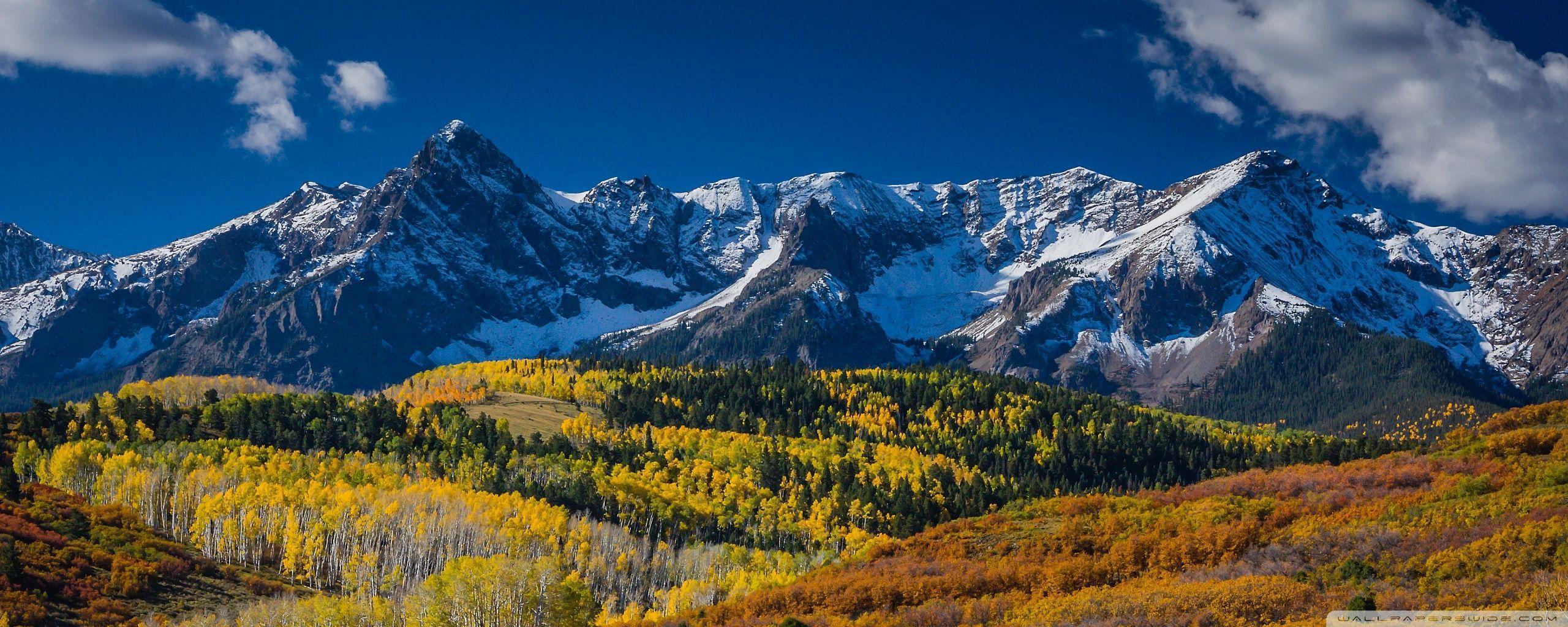 Colorado Mountains Background