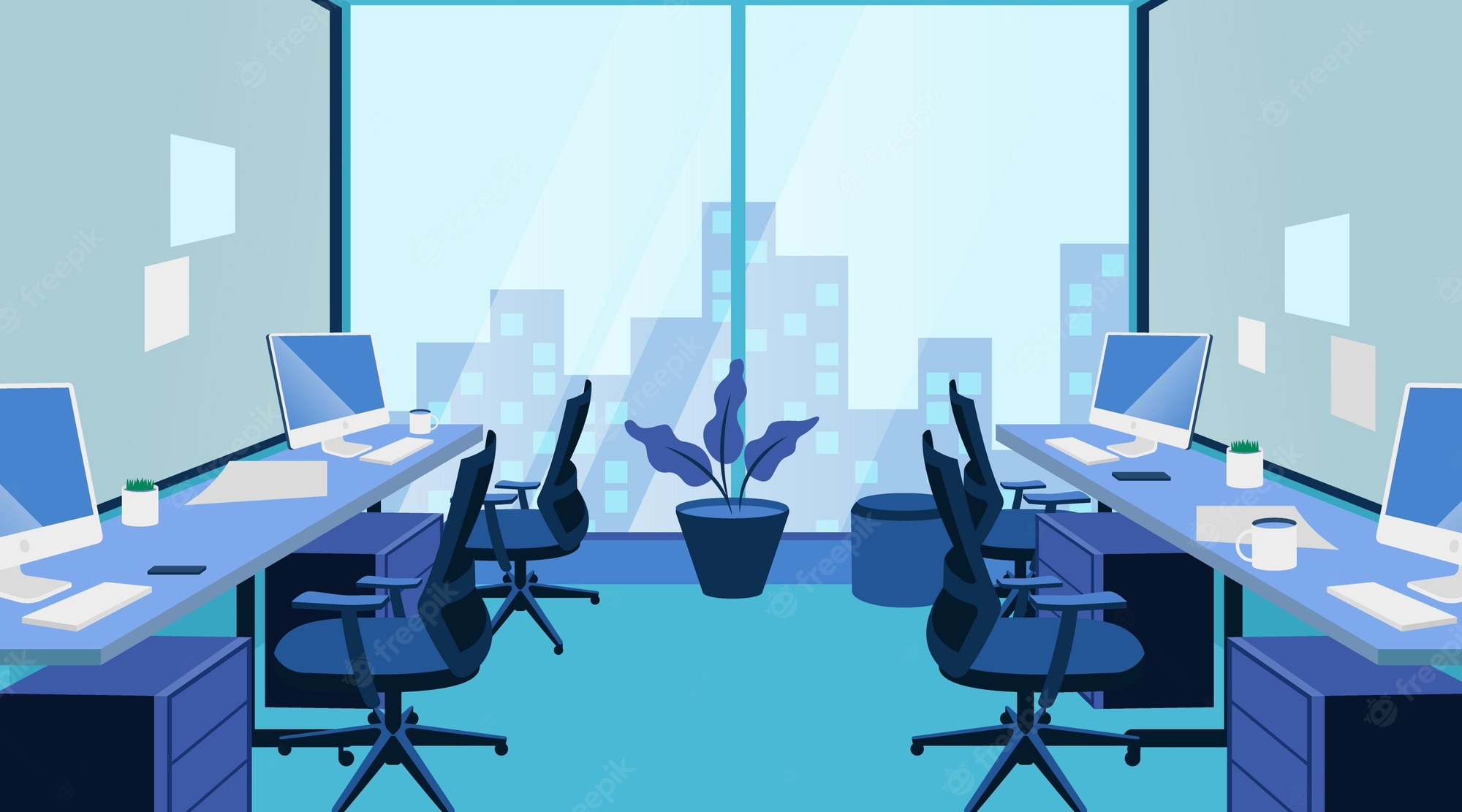 Corporate Office Background