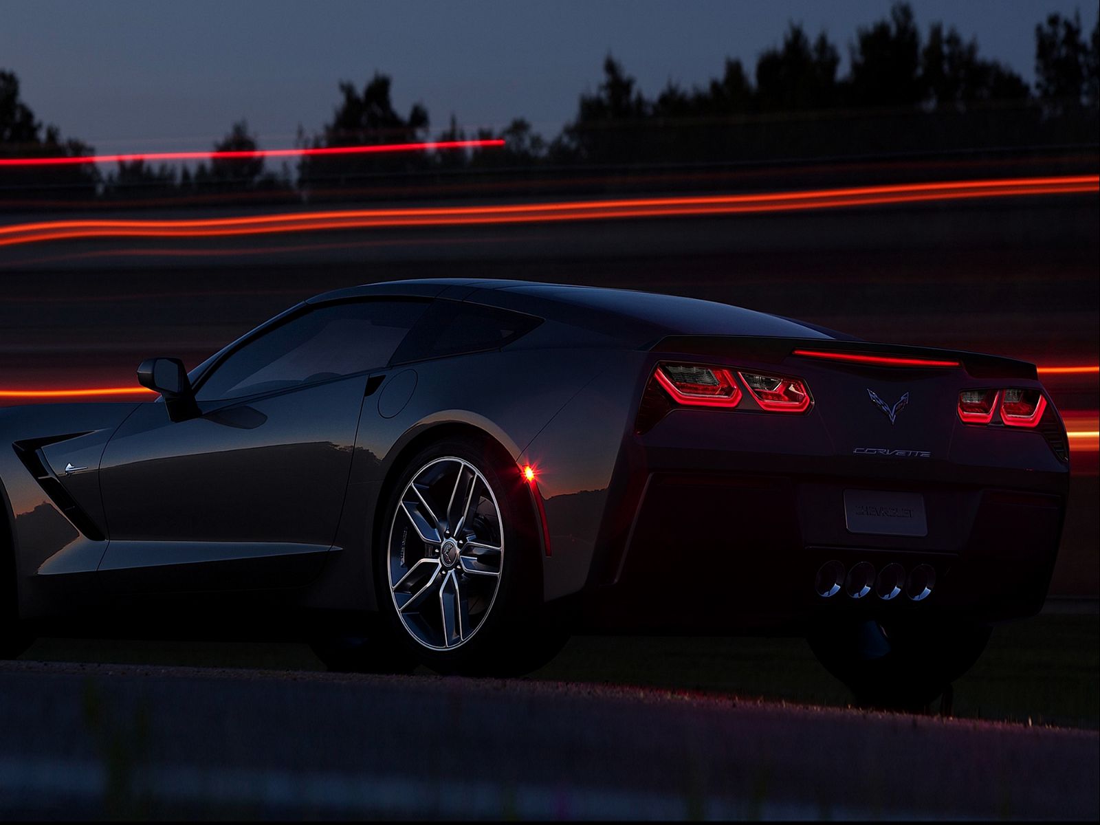 Corvette Desktop Background