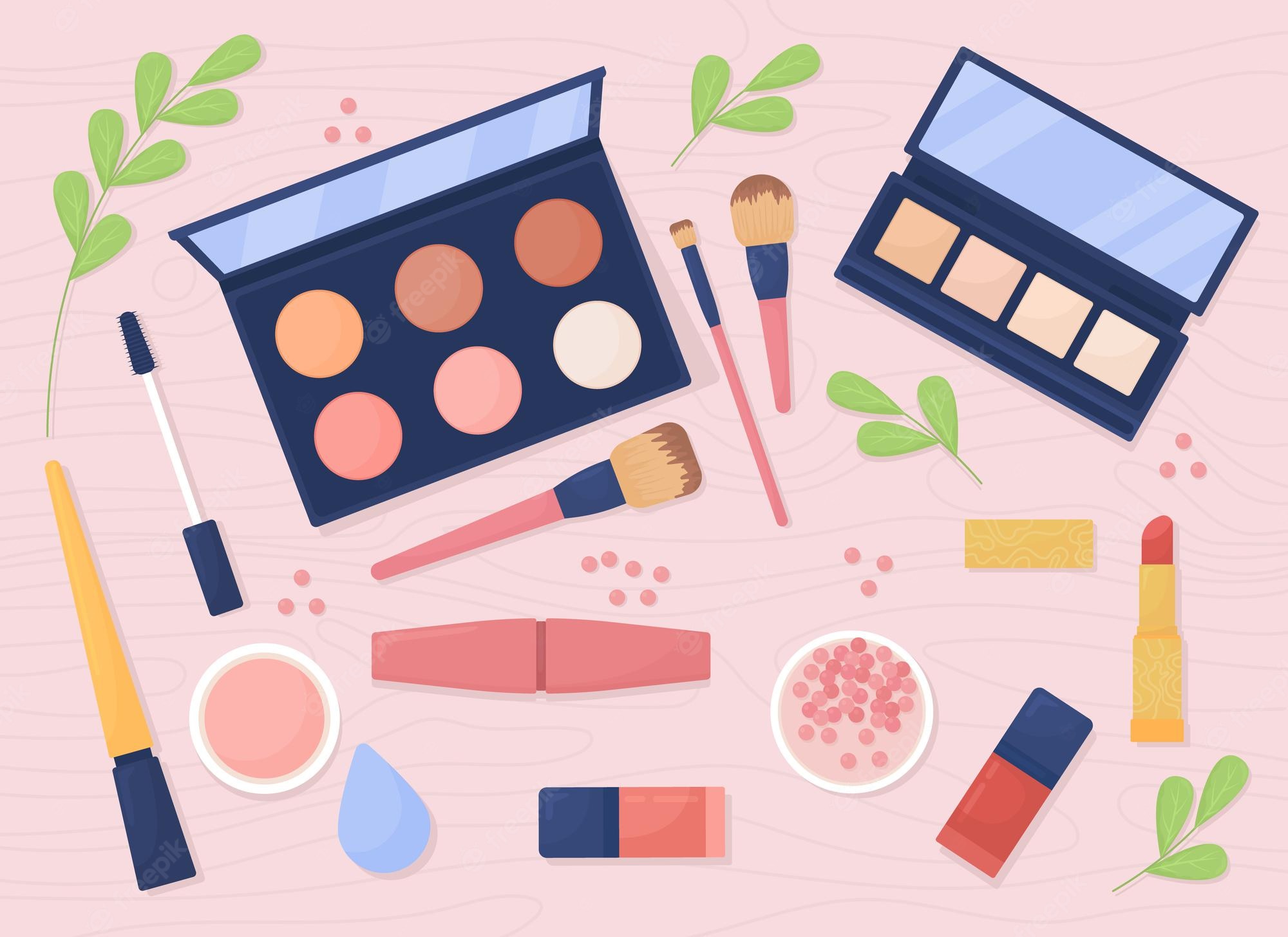 Cosmetics Desktop Background