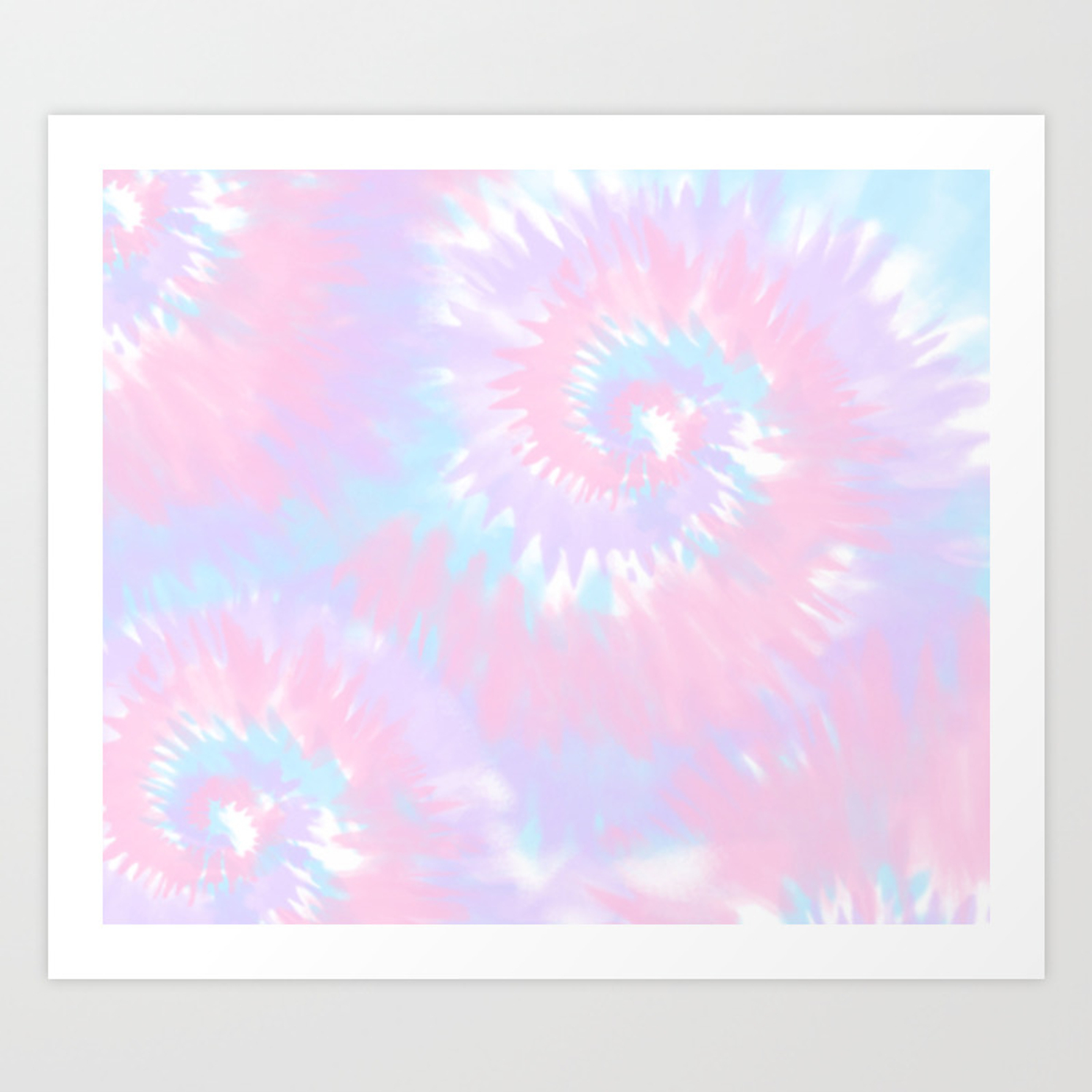 Cotton Candy Tie Dye Background