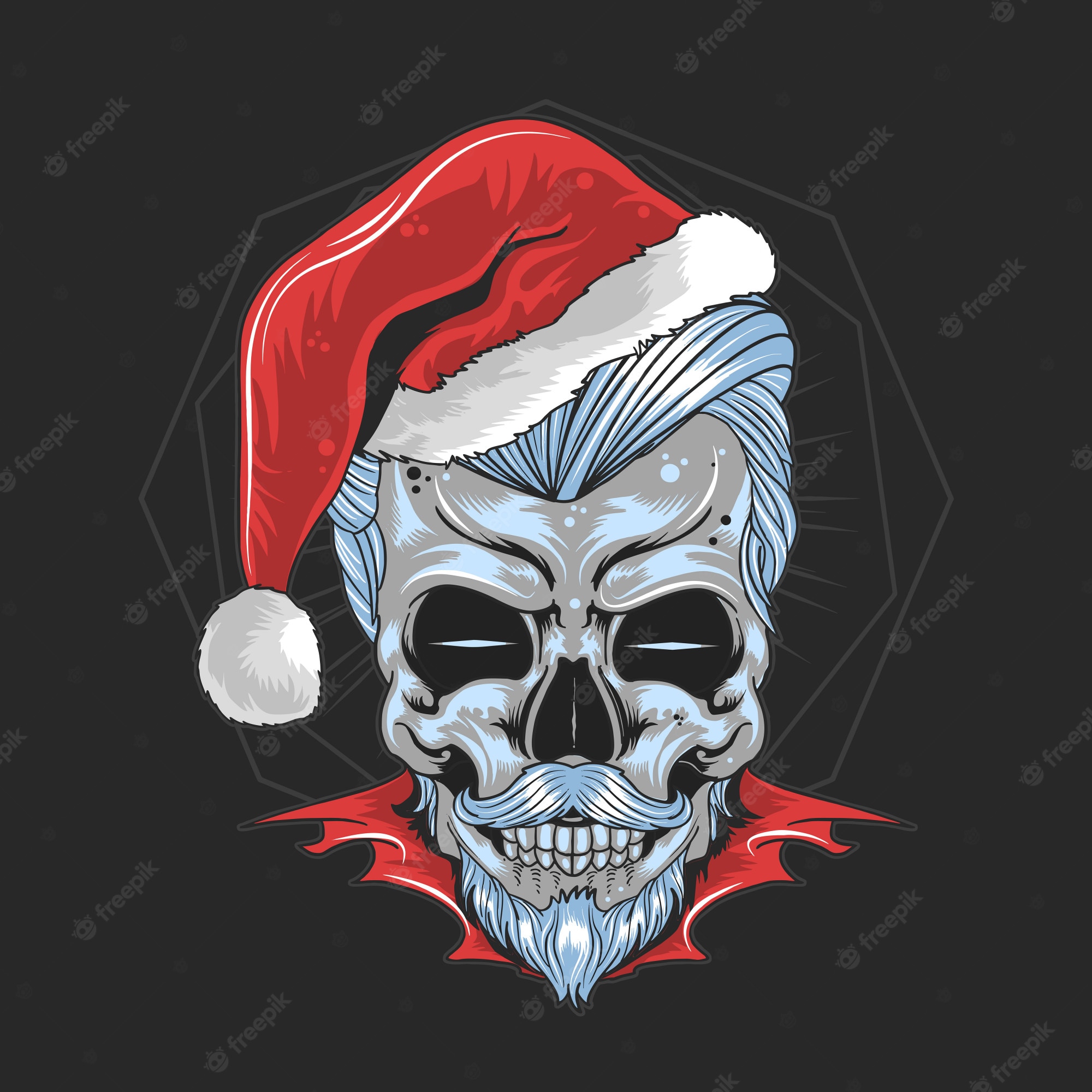 Creepy Christmas Background